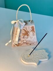 FATIMA ANA ELİ TÜTSÜLÜK SET - LALEZAR ÇANTA