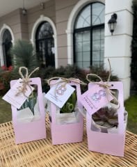 8 MART KADINLAR GÜNÜ ÖZEL ÇANTALI MİX (PEMBE RENK)