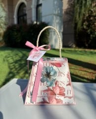 ÖĞRETMENLER GÜNÜ ÖZEL FLOWERS KUTU ÇANTALI SUKULENT