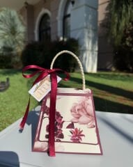 ÖĞRETMENLER GÜNÜ ÖZEL ORCHİDE KUTU ÇANTALI SUKULENT