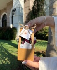 ÖĞRETMENLER GÜNÜ ÇANTALI MİX PAKET(KRAFT RENK)
