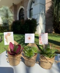 ÖĞRETMENLER GÜNÜ ÖZEL JÜT SÜSLEMELİ MİX PAKET
