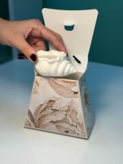 DENİZ KABUĞU MUM-LALEZAR ÇANTALI