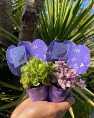 LİLA SÜSLEMELİ MİX